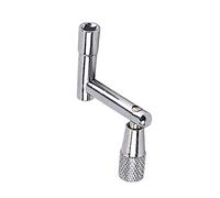 CORHAD Llave De Afinación De Tambor z De Metal Resistente Accesorio Para Batería (plateada)