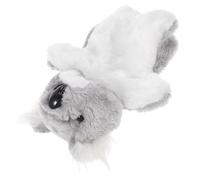 CORHAD Marioneta de Mano de Peluche Koala Adultos, Tamaño Mediano, Color Gris Oscuro, Juguete Educativo para Juegos de rol y Actividades Familiares, Felpa Suave Lavable, Adecuado