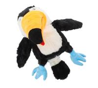 CORHAD Marioneta de Mano de Peluche Suave con Boca Móvil para Interactivo Familiar y Narración de Cuentos Juguete Educativo