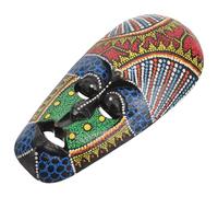 CORHAD Máscara Tribal Decorativa de Madera Maciza Patrón Delicado y Estilo Africano para Decoración de Pared y Obsequio Artístico Varios estilos