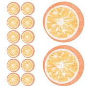 CORHAD Mascarilla Facial Cuello y Cara Diseño Único de Naranja, 50 Piezas de Fibra Redonda, y Rejuvenecedora para Rutina de Cuidado
