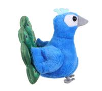 CORHAD Mini Marioneta Dedo de Pavo Real Peluche Duradero para Marionetas Mano Interactivas para Contar Historias y Entretenimiento Familiar Pequeño Portátil para Educativos