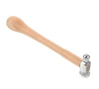 CORHAD Mini Martillo Redondo para Joyería 3 Oz Mango de Madera, Martillo Multifunción para Estampar y Pulir Metales, Herramienta Ligera y Compacta para Bricolaje y Manualidades
