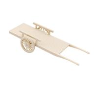 CORHAD Mini Volquete Agrícola en Miniatura para Casa de Muñecas Modelo de Resina Realista Accesorios para Jardines de Hadas Decoración Educativa Portátil y Juguete de Simulación