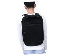 CORHAD Mochila para Baquetas de Batería Negra, Gruesa y Portátil, Capacidad para 12 Pares, Compatible Baquetas de Madera de Arce 5a, Adecuado para Accesorios de Percusión y Transporte