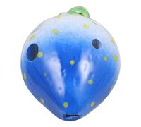 CORHAD Ocarina De Cerámica Forma De Fresa 6 Agujeros Ideal Para Principiantes