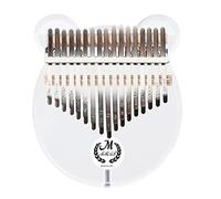 CORHAD Piano De Dedo Kalimba Mini De Cristal Instrumento Musical Acrílico Fácil De Usar