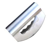 CORHAD Picadora de Ensalada y Cubiertas Protectoras de Acero Inoxidable con Doble Cuchilla para Cortar y Picar Verduras de Forma Segura