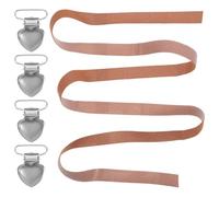 CORHAD Pinzas de Fijación para Bastidor de Bordado, Tensor Lateral Portátil de Poliéster y Metal para Coser Tela en Casa, Accesorio Estable para Principiantes y Bordadores