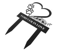 CORHAD Placa Conmemorativa para Mascotas Conmemorativa para Mascotas Letrero para Perro con Estacas Marcador Conmemorativo para Perro Marca De Tumba Estacas