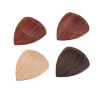 CORHAD Púas Delicadas Para Guitarra y Bajo 4 Unidades Materiales Nobles Fácil De Transportar