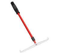 CORHAD Rastrillo Telescópico para Fichas de Póquer, Colector Práctico de Chips de Plástico, Varilla Compacta para Jugadores, Adecuado para Juegos en Casa y Torneos, Color Rojo