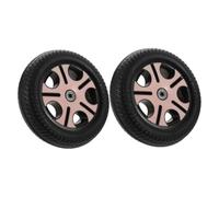 CORHAD Ruedas Traseras para Infantil 2 Piezas Color Rosa Repuestos Resistentes al Desgaste para Patinete y Bicicleta Infantil Fácil Instalación Diámetro del Orificio 08 CM Accesorio