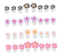 CORHAD Separador de Dedos de Silicona en Varios Colores 32 Piezas Que el Esmalte Se para Manicura y Pedicura Adecuado para de Uñas y