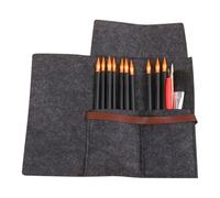 CORHAD Set de 14 Piezas de Herramientas para Dibujo y Grabado Incluye Lápices Ópticos Dorados Roja Pincel Negro y Palitos de Adecuado Adultos Técnicas de Rasgado sobre Papel