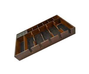 CORHAD Soporte para Cortadora de Pelo de Plástico Gran Capacidad y Diseño de Rejilla Racional para Salón de Peluquería Profesional