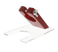 CORHAD Soporte para Recortadora de Alfombras Base de Madera y Acrílico Duradera Guía Práctica para Corte Preciso y Uniforme DIY Tufting