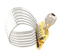 CORHAD Sujeción De Saxofón Inoxidable Clip Metálico Ligadura Para Accesorio De Instrumento Musical Práctico y