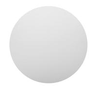 CORHAD Tablero de Lienzo Redondo para Pintura al Óleo y Acrílica Lienzo Blanco Resistente para Artistas Panel de Arte Duradero para Estudiantes y