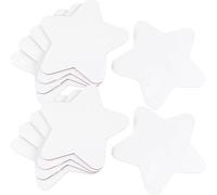 CORHAD Tableros de Pintura de Estrellas 10 Piezas 15x15 Cm Lienzo Estirado de Algodón 100% Lienzos para Pintar Artistas Iniciación Pintura Óleo DIY