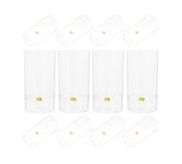CORHAD Tapas Retráctiles Accesorios para Botellas 100 de Plástico de 30 Mm Diseño Fácil de Abrir para Botellas de Vino y Licor para Uso y Clubes