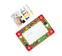 CORHAD Tapete de Agua para Garabatos Infantiles 1-3 Años Alfombra Reutilizable para Dibujar Pintura Mágica Juego de Ajedrez Volador Navideño en Caja de Obsequio