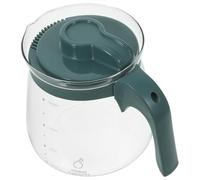 CORHAD Tetera Grande de Vidrio y Pp Capacidad de 1700ml para Restaurantes y Oficinas, Jarra de Té Resistente y Práctica para Bebidas Frías Color Aleatorio