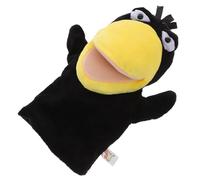 CORHAD Títere de Dedo de Animal con Boca Móvil Muñeco de Peluche para Padres Juguete Educativo Actuación Accesorio Divertido para Enseñar y Contar Cuentos