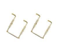 CORHAD Tornillos Para Barbilla De Violín 2 Piezas, Tornillo Antideslizante Dorado Para Mentonera Tamaño 4/4 y 3/4, Accesorio Estable y Resistente Para Instrumentos De Cuerda, Uso Profesional