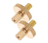 CORHAD Tornillos Puente Latón Doble Bajo Ajustables Altura Compatible Contrabajo Instrumentos Cuerda