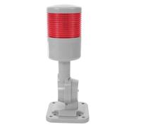 CORHAD Torre de Lámpara de Señal LED 24V Luz Intermitente de 1 Capa para Maquinaria Industrial