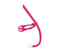 CORHAD Tubo de Snorkel Frontal para Natación de Entrenamiento, Snorkel para Adultos, Material Duradero, Diseño Ergonómico, Color Rosa, Adecuado para Natación y Buceo Recreativo