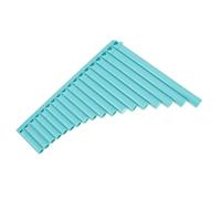 CORHAD Tubos Panflute para Instrumento de Viento Clave C Flauta para Principiantes Diseño Color Azul Vibrante para Educación Musical y Práctica Diaria