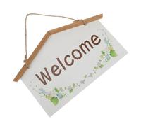 CORHAD Wooden Welcome Door Sign Rustic Wall Hanging Plaque For Front Porch Shops Weddings Wood Material Decorative Door Side Welcome Signs For Farmhouse Style Indoor Outdoor Use