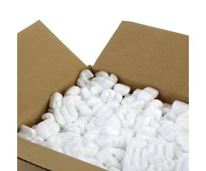 Coribi - Lote de 100 L de almohadillas de poliestireno PELASPAN - Relleno de embajale - No se deforma - Amortiguación - Resistente - Antiestático - Libre de polvo - Inodora