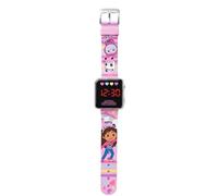 Coriex Reloj digital LED Gabby's Dollhouse para niños, fecha y hora