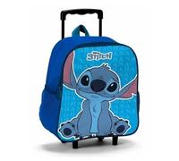Coriex Stitch Mochila con ruedas para guardería y tiempo libre, turquesa, 28 cm