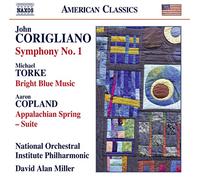 National Orchestral Institute Philharmonic - Corigliano, JR. J.: Symphony No. 1 / TORKE, M.: Bright Blue Music / COPLAND, A.: Appalachian Spring Suite (D.A. Miller)