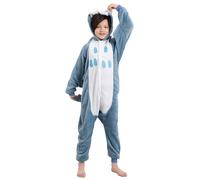corimori Disfraz de búho para niños, disfraz para animales, onesia, carnaval, 35 búhos azules, 116-122