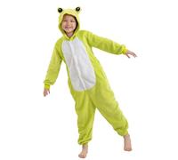 corimori Disfraz infantil de Onesie, 32 Rana_y, 128-134