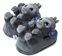 corimori Zapatillas de Casa (10+ modelos) Marco el Chimpancé Invierno Niños UE 25-33,5, Gris (1847)