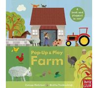 Corina Fletcher Pop-Up And Play: Farm (Libro de cartón) (Importación USA)
