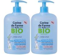 Corine de Farme - Agua de Limpieza Micelar Bio Perfumada Bebé y Recién Nacido - Fórmula con Extracto de Hoja de Olivo Ecológico - Cosmético Natural - Fabricado en Francia - Pieles Sensibles