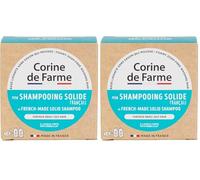 Corine de Farme - Champú Sólido Cabello Graso con Arcilla Verde Purificante - Fórmula Eco-Diseñada y Vegana - Sin Sulfatos Ni Parabenos - Cosmético Natural - 75 gr (Paquete de 2)