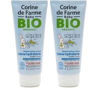 Corine de Farme - Crema Hidratante Perfumada BIO para Bebés desde el Nacimiento - Aceite de Oliva y Manteca de Karité BIO - Piel Sensible - Fabricado en Francia (Paquete de 2)