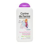 Corine de Farme - Gel de Ducha 2 en 1 Extra Suave Frozen 300ml para Niños - Cuerpo y Cabello - Fórmula Hipoalergénica - No Pica los Ojos - Cosmético Natural - Francia - Pieles Sensibles