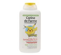 Corine de Farme, Gel de ducha 3 en 1 Cuerpo y cabello baño espumoso, 500 ml Pokémon - Perfume leñoso - Fórmula Clean Beauty - Ideal para niños, todo tipo de piel, suavidad y placer en el baño