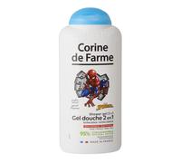 Corine de Farme Gel de ducha extra suave Avengers, gel 2 en 1 para el cuerpo y el cabello para niños, Avengers o Spiderman (modelo aleatorio), 300 ml