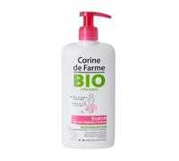 Corine de Farme - Gel Intimo Limpiador Bio 250ml Mujer - Higiene Íntima Suave Flor de Cerezo - Respeta el Equilibrio de la Flora Íntima, Hidrata y Alivia las Molestias - Certificado Ecológico ECOCERT