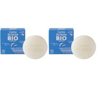 Corine de Farme - Jabón Sólido Higiene Íntima con Aloe Vera - Certificado Ecológico Ecocert - Sin perfume, 99% de Ingredientes de Origen Natural - 60 gr (Paquete de 2)